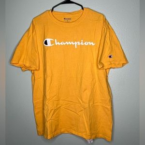 Champion Yellow T-shirt size XL